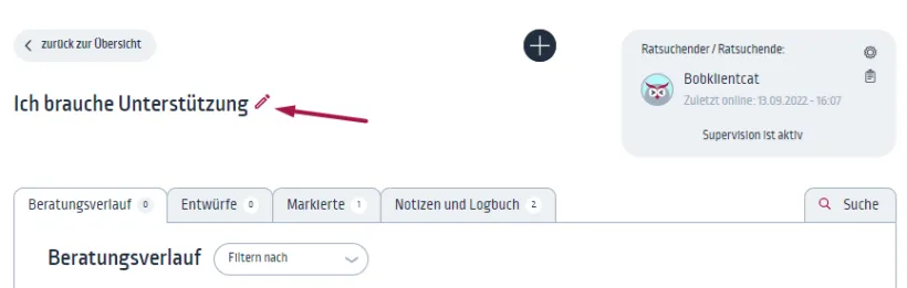 Beratungsstrang-Name Beratungsstrang-Name