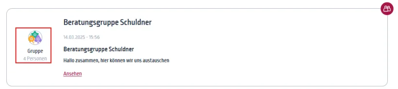 Gruppenberatung