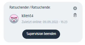 Supervision beenden